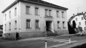 Das Gemeindeamt Höchst mit Arrestzelle im Keller im Jahre 1979.