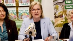 Vizebürgermeisterin Judith Schwentner lud am Freitag zur Pressekonferenz.