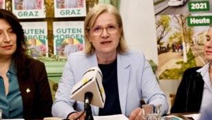 Vizebürgermeisterin Judith Schwentner lud am Freitag zur Pressekonferenz.