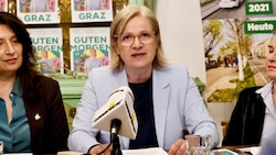 Vizebürgermeisterin Judith Schwentner lud am Freitag zur Pressekonferenz.