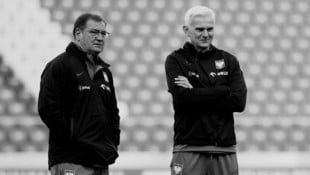 Jacek Magiera (r.) wurde nur 49 Jahre alt.