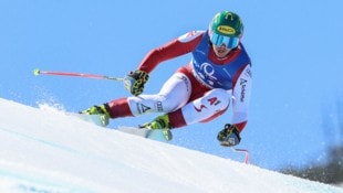 Lorenz Beck fuhr bei der österreichischen Meisterschaft in der Abfahrt auf Rang 16.
