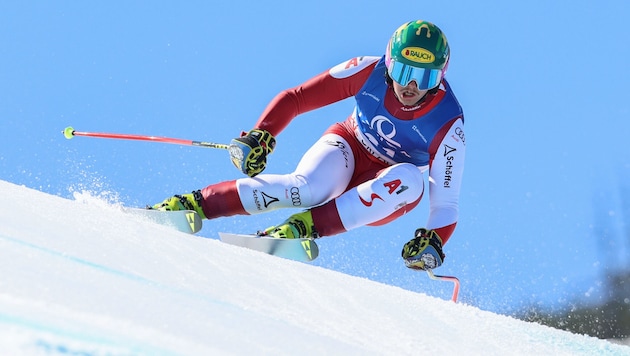 Lorenz Beck fuhr bei der österreichischen Meisterschaft in der Abfahrt auf Rang 16.