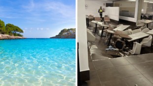 Die Ursache des ungewöhnlichen Zwischenfalls blieb zunächst ungeklärt.