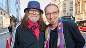 Für eine ganz besondere Reunion sorgten Hannes Rossacher (li.) und Rudi Dolezal, die einst die ...