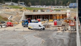Hier landet in Zukunft der Rettungshelikopter.