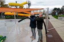 Vizebürgermeister Florian Kreibich bekommt Unterstützung von Matthias Krispler von den ...