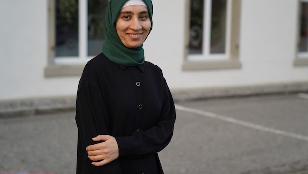 Saadat ist hoch motiviert und nutzt die beruflichen Möglichkeiten, die ihr hier zur Verfügung ...