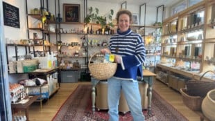 Sophie Petschnig gründete 2022 ihren „Kleine Freiheit Unverpackt“- Laden in der Radetzkystraße ...