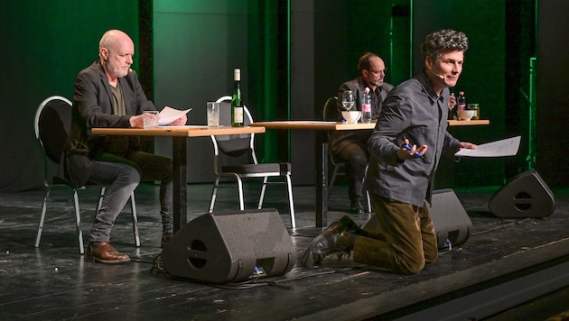 Christoph Grissemann, Robert Stachel und Manuel Rubey einmal anders – in einer szenischen Lesung ...