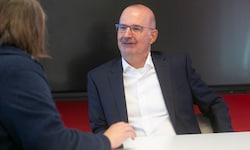 Mit dem bisherigen Verlauf der Frühjahrsmesse „SCHAU!“ ist Nilly Nail ganz zufrieden.