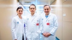 Retteten am Karfreitag mit ihren Kollegen der MedUni Wien und des AKHs zwei Leben: Dr. Julia ...