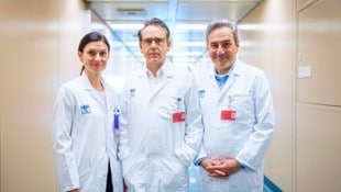 Retteten am Karfreitag mit ihren Kollegen der MedUni Wien und des AKHs zwei Leben: Dr. Julia ...