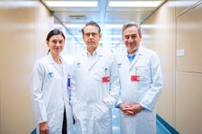 Retteten am Karfreitag mit ihren Kollegen der MedUni Wien und des AKHs zwei Leben: Dr. Julia ...