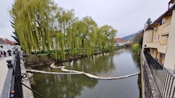 Erneut wurde die Lavant verschmutzt – diesmal direkt in der Innenstadt von Wolsberg.