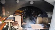 Das Lokal wurde völlig zerstört.