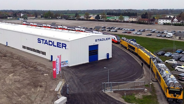 Die neue Halle steht am ehemaligen Gelände der von Agrana geschlossenen Zuckerfabrik.