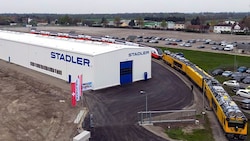 Die neue Halle steht am ehemaligen Gelände der von Agrana geschlossenen Zuckerfabrik. 