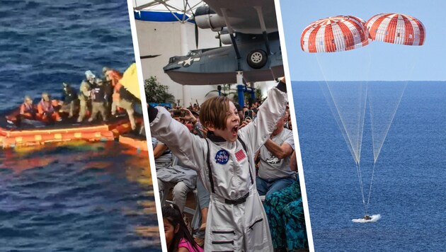 Die „Artemis II“-Astronauten sind wieder sicher zur Erde zurückgekehrt.