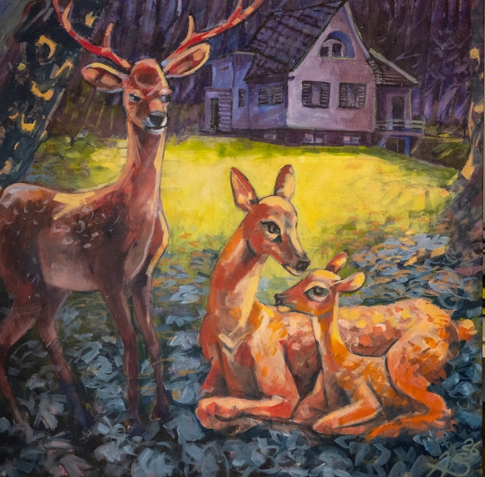 Tiermotive: Erinnerungen an die Kindheit und das Leben auf dem Land. Für die Scheikls ...