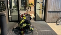 Rund 20 Feuerwehrleute waren im Einsatz.