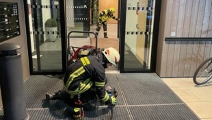 Rund 20 Feuerwehrleute waren im Einsatz.