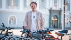 Stefan Samonig ist Spitzenkandidat der Klagenfurter Grünen.