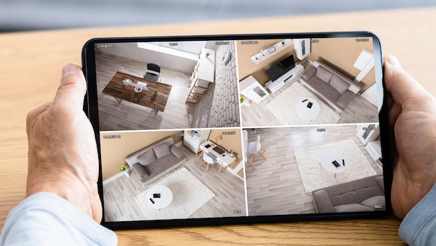 Smart-Home-Lösungen wie Überwachungskameras nutzen die Täter.