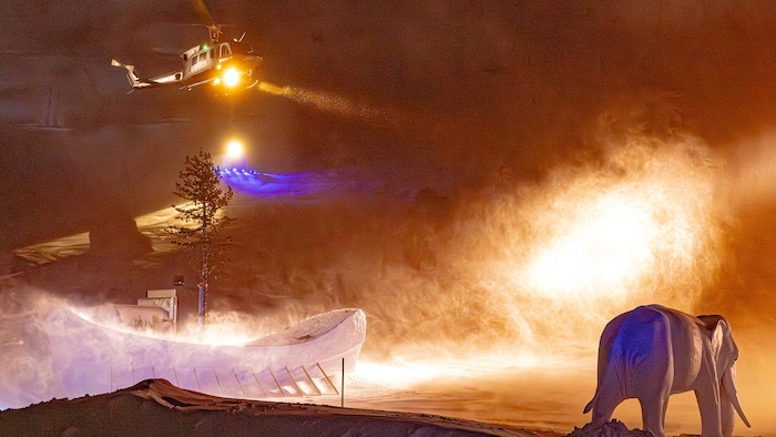 Regisseur Hubert Lepka setzte das Gletscher-Schauspiel Hannibal auch im Jubiläumsjahr wieder ...
