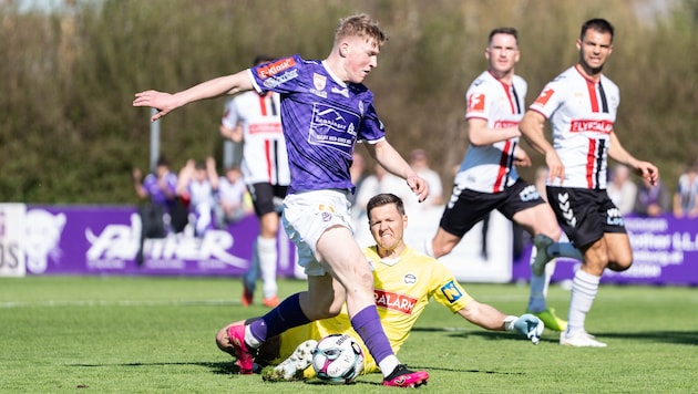 Die Admira musste sich in Salzburg mit einem Remis begnügen.