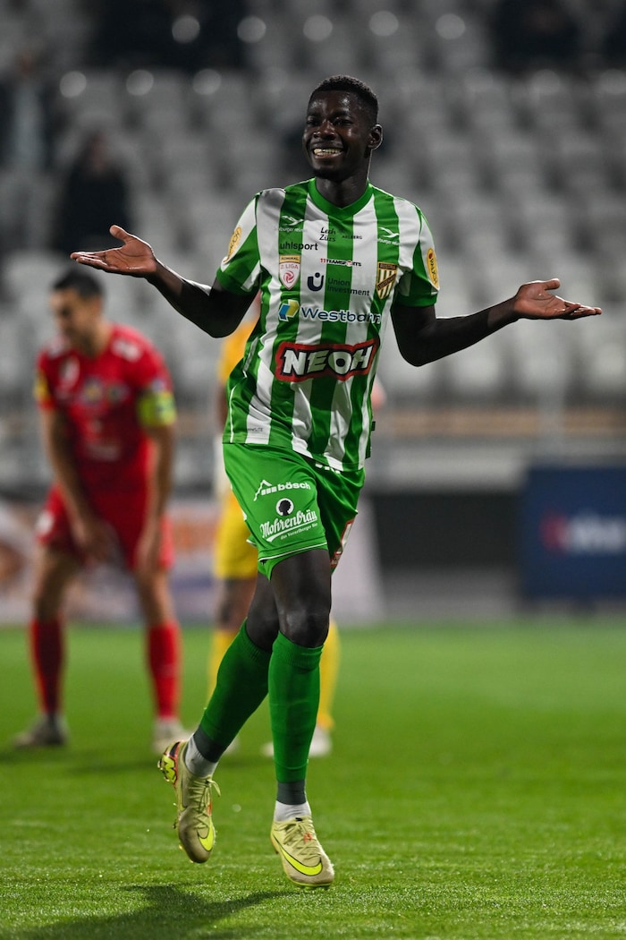 Mame Wade glänzte gegen St. Pölten mit zwei Toren.