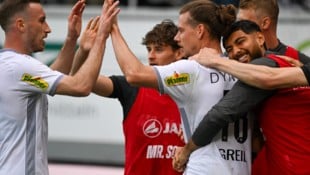 Gute Stimmung bei den Altachern