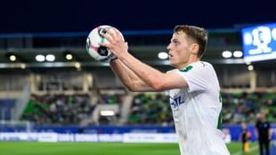 Der Lauteracher Benjamin Böckle war zuletzt von Rapid Wien an die WSG Tirol verliehen.