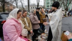 Osterfeierlichkeiten in Kiew 
