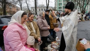 Osterfeierlichkeiten in Kiew 