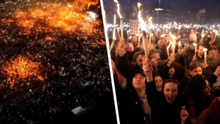 Zehntausende Ungarn folgten dem Aufruf von Orbán-Gegner Magyar.