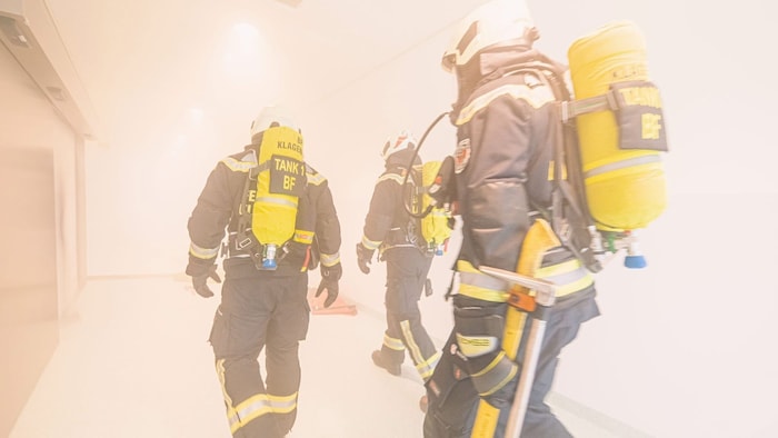 Üben für den Ernstfall.