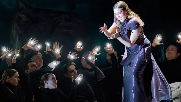 Sofia Vinnik als Phébé in „Castor et Pollux“ in Graz