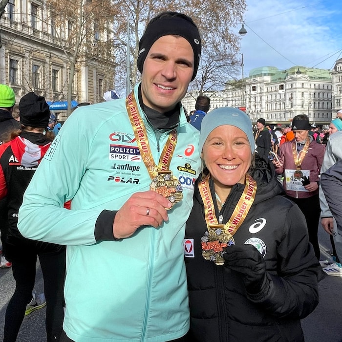 Mario Bauernfeind und Julia Mayer