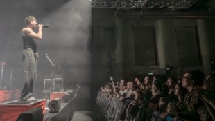 Hitparadenstürmer Rian sorgte in der Szene Salzburg für Begeisterung.