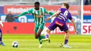 Romeo Amane legte unbeabsichtigt die Austria-Führung vor.