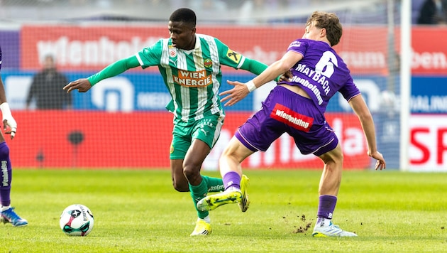 Romeo Amane legte unbeabsichtigt die Austria-Führung vor.