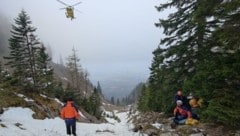 Rettungseinsatz am Untersberg