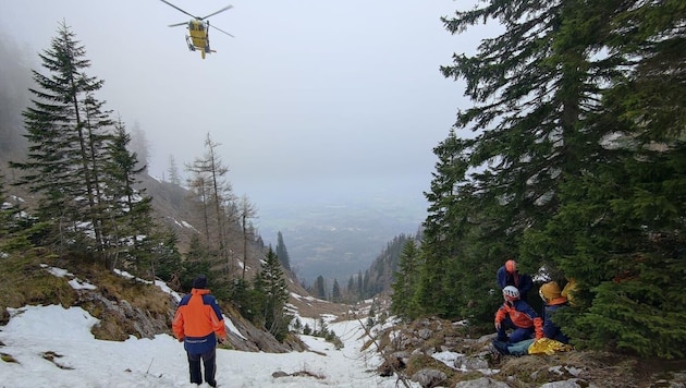 Rettungseinsatz am Untersberg