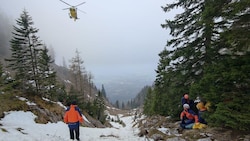 Rettungseinsatz am Untersberg