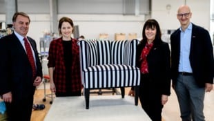 v.l. WKNÖ-Präsident Wolfgang Ecker, Geschäftsführerin Alice Wittmann, WKÖ-Präsidentin Martha ...