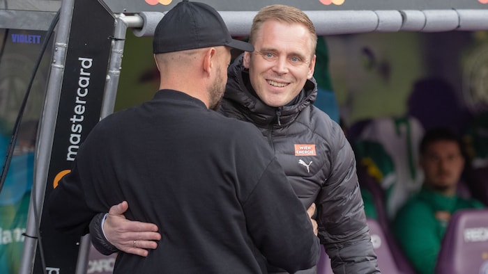 Johannes Hoff Thorup (r.) mit Stephan Helm