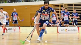 Christoph Steiner traf für die Floorballer von VSV/Unihockey beim am Sonntag Wiener FV dreimal.