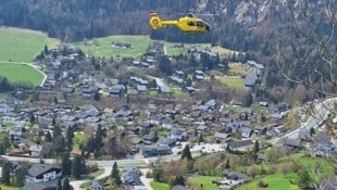 Hubschraubereinsatz in St. Gilgen