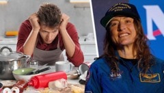 Astronautin Christina Hammock Koch wurde sogar im Weltall von ihrem Mann angerufen, weil er ...
